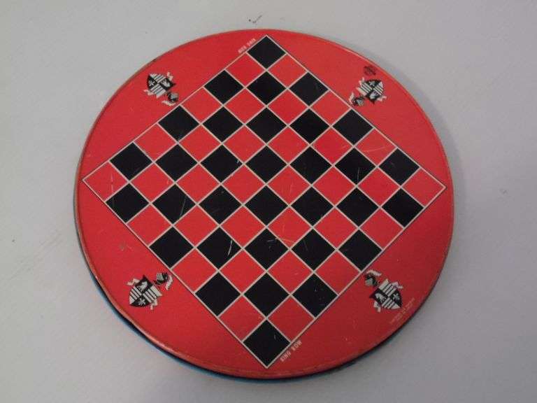 Dealer Game & Checkerboard - Boards Only - No Pieces