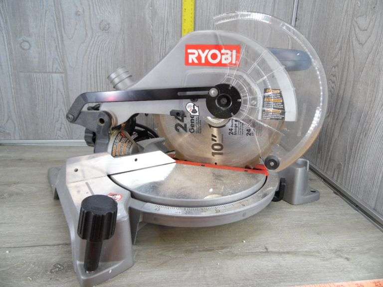 Ryobi 10" Compound Miter Saw With Laser