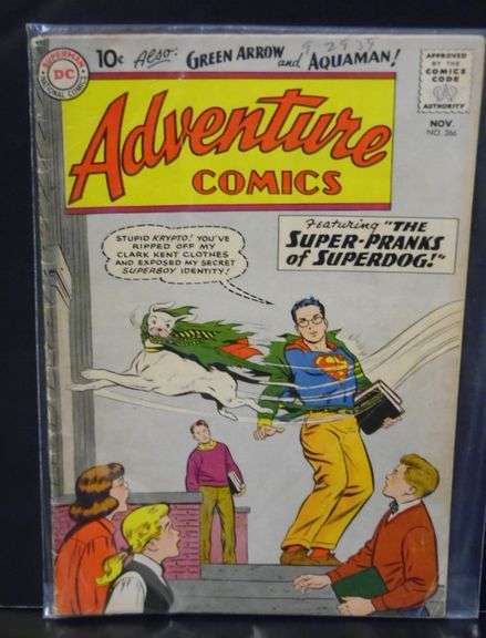Adventure Comics 10 Cent Comic Books