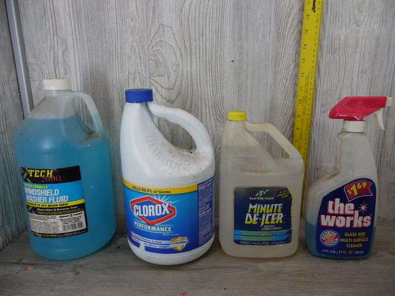 Garden & Garage Supplies: Partial Bottles