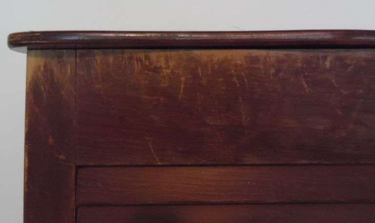 Wood Clothes Hamper - 21 1/2" x 11 1/2" x 25 1/2"
