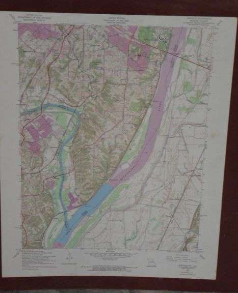 Oakville Quadrangle Map Oakville, MO - ILL.