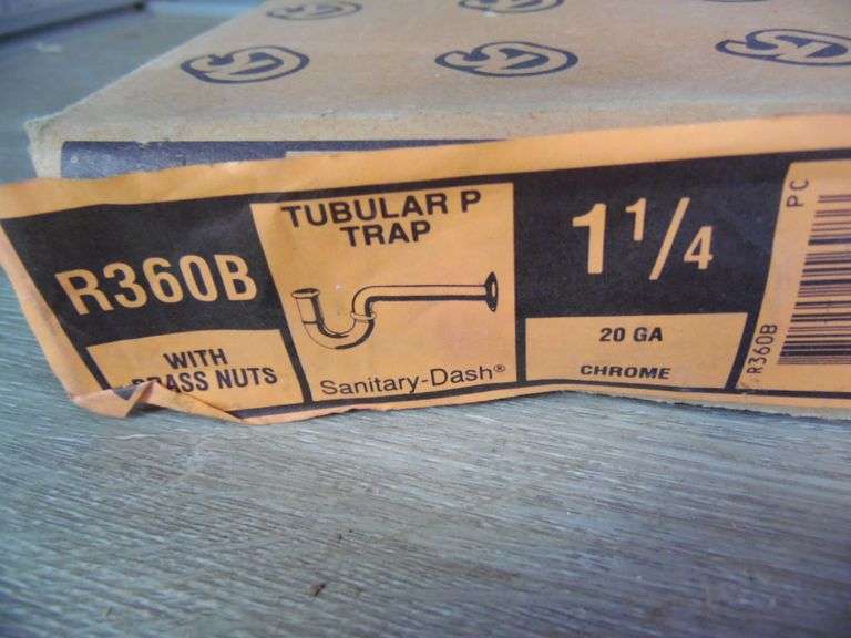 Wood Crate, Paslode Nail Gun, P Traps