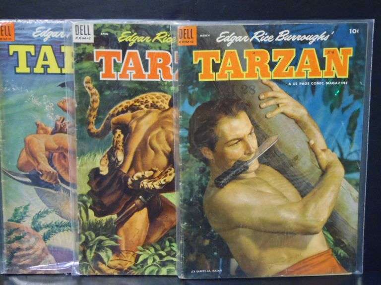 3 - Tarzan 10 Cent Comic Books