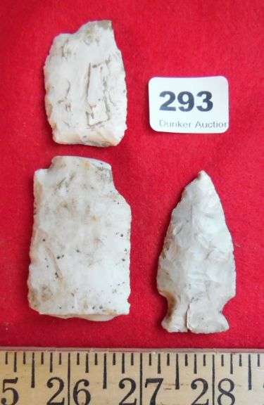 Native American Arrowhead Artifacts