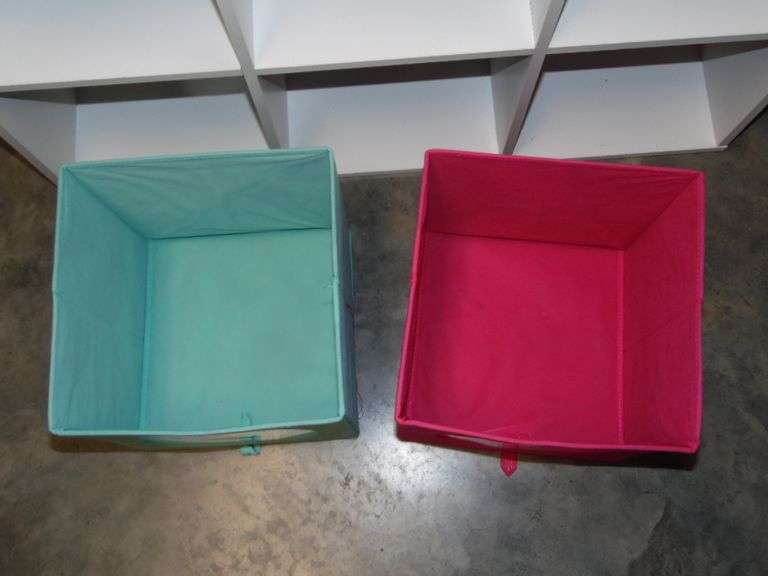 Nine Cube Storage Shelf - 35 1/2" x 12" x 35 1/2"