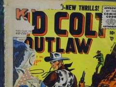 Kid Colt Outlaw 10 Cent Comic Book