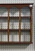 Wall Shelf: 35 1/2" x 5" x 20"