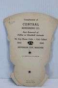 Hand Fans: Schweighauser Store Morrison, Mo.; Mortons Linn, Mo. & Central Rendering Jeff. City, Mo.