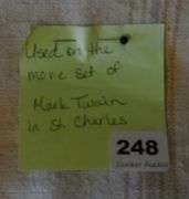 Flour Bag: Per Family Used On the Movie Set of Mark Twain in St. Charles