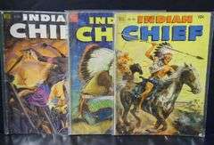 3 - Indian Chief 10 Cent Comic Books