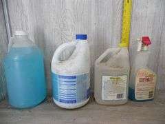 Garden & Garage Supplies: Partial Bottles