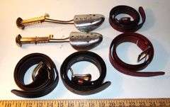Belts, Shoe Stretchers, Over The Door Towel Holder