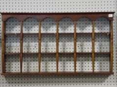 Wall Shelf: 35 1/2" x 5" x 20"