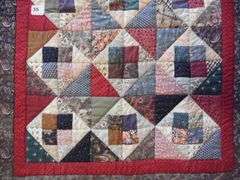 Mini Quilt - 24" x 36" - Short Ends Are Faded