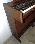 Gulbransen Electric Organ: 40" x 17" x 33 3/4", Stool: 24" x 12" x 23"
