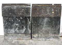 Mud Flaps 36" x 27"  Flap - 36" x 10"