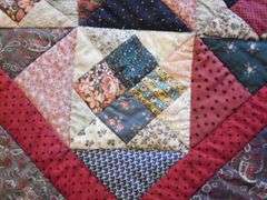 Mini Quilt - 24" x 36" - Short Ends Are Faded