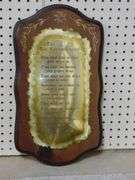 The Ten Commandments & Wood Frame 11" x 17"