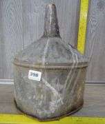 Galvanized Funnel