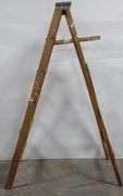 Wood Six Foot Ladder