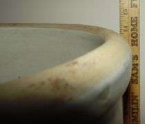 Six Gallon Western Stoneware Crock