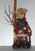 Fiber Optic Bear Decoration