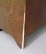 Wood Clothes Hamper - 21 1/2" x 11 1/2" x 25 1/2"