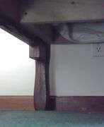 Antique Walnut Bed - Headboard - 56" x 59" Footboard - 56" x 30"