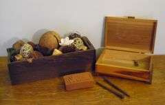 Cedar Box, Mold, Nails & Sewing Drawer