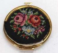 5-Necklaces: 1-Avon Bicentennial Coin Pennant, 2-Tapestry Lockets (1 Has Chain)