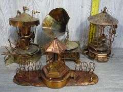 Copper Music Boxes - Carousel Does Not Work