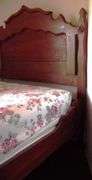 Antique Walnut Bed - Headboard - 56" x 59" Footboard - 56" x 30"