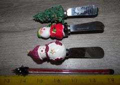 Kitchen Implements - Nutcracker & Picks, Ladles, Christmas Knives