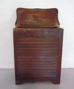Wood Clothes Hamper - 21 1/2" x 11 1/2" x 25 1/2"