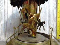 Copper Music Boxes - Carousel Does Not Work