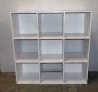 Nine Cube Storage Shelf - 35 1/2" x 12" x 35 1/2"