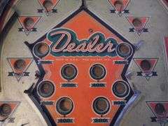 Dealer Game & Checkerboard - Boards Only - No Pieces
