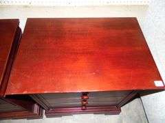 Two Four-Drawer Nightstands - 24 1/2" x 17" x 28"