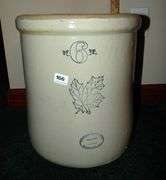 Six Gallon Western Stoneware Crock