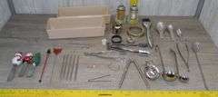 Kitchen Implements - Nutcracker & Picks, Ladles, Christmas Knives