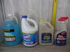 Garden & Garage Supplies: Partial Bottles
