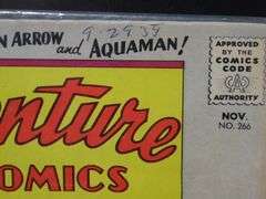 Adventure Comics 10 Cent Comic Books