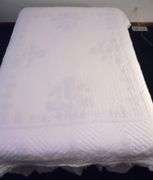 Quilt - Embroidered & Quilted By Serena Witthaus C. 1970s - 78" x 92"