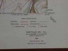 Oakville Quadrangle Map Oakville, MO - ILL.