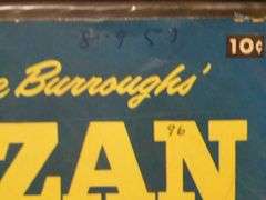 3 - Tarzan 10 Cent Comic Books