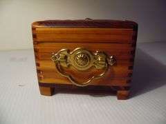 Wood & Cows Trinket Boxes