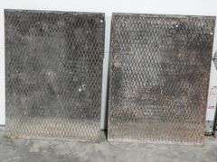 Mud Flaps 36" x 27"  Flap - 36" x 10"