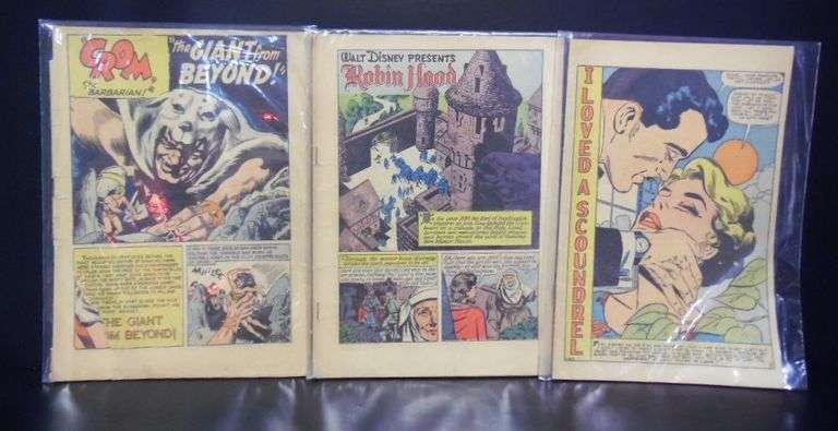 No Covers Comic Books