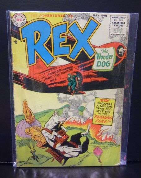 4 - The Adventures of Rex 10 Cent Comic Books
